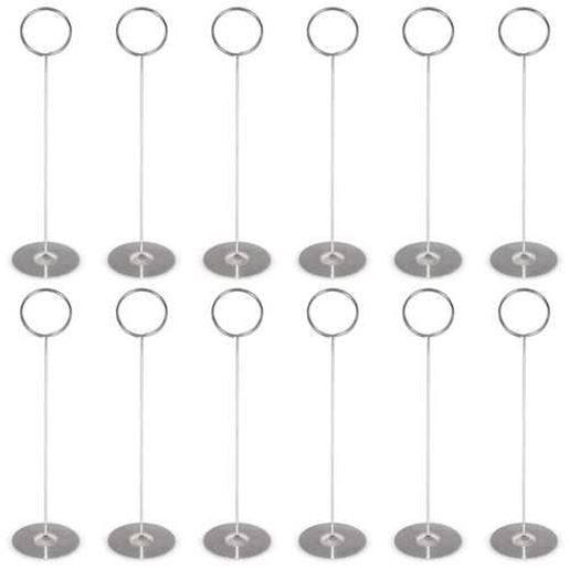 Image sur Table Number Holders, 8-inch, 12-pack