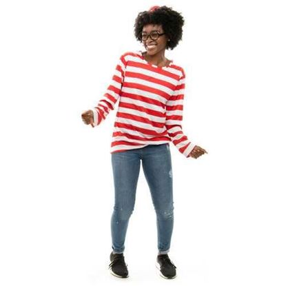 图片 Where's Wally Halloween Costume - Women's Cosplay Outfit, S