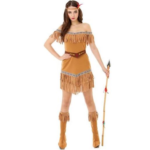 Image sur Hide Huntress Adult Costume, L