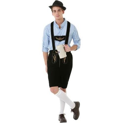 图片 Boisterous Bavarian Adult Costume, L
