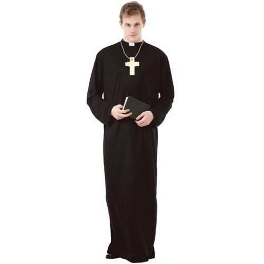 Image sur Prayerful Priest Adult Costume, XXL