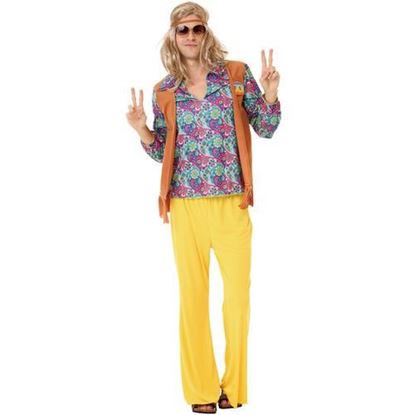 Image de Groovy Hippie Adult Costume, L