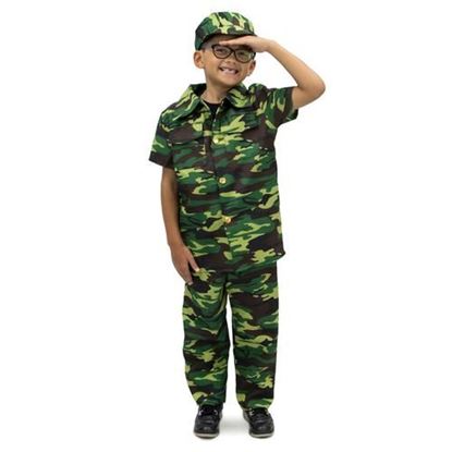 图片 Courageous Commando Children's Costume, 5-6