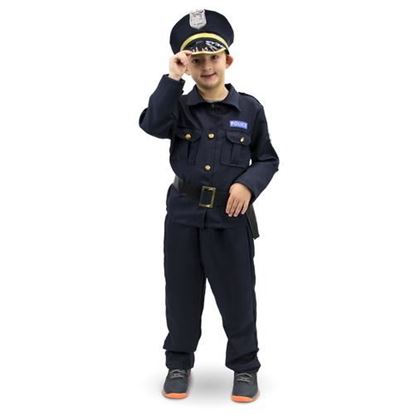 Image de Plucky Police Officer Children's Costume, 7-9