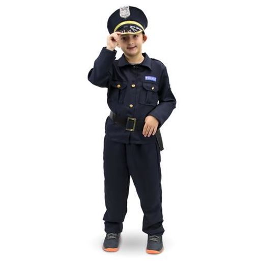 Image sur Plucky Police Officer Children's Costume, 7-9