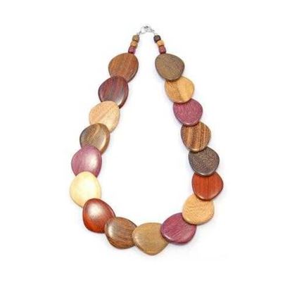 Picture of Wood Necklace - Cala - Natural Artist