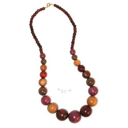 Picture of Wood Necklace - Luce - Natural Artist
