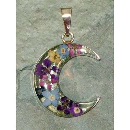 Image de Real Flower Moon Pendent - Meadow - Natural Artist