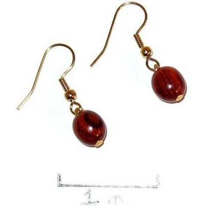 Image de Rosewood Earrings - Bijou - Natural Artist