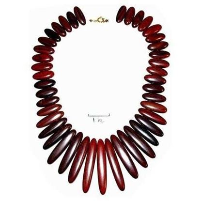 Image de Rosewood Necklace - Delila - Natural Artist