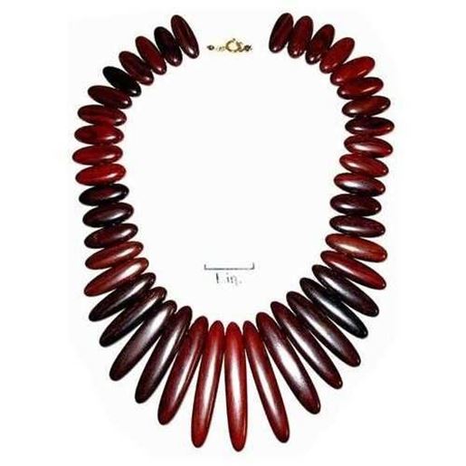 Image sur Rosewood Necklace - Delila - Natural Artist