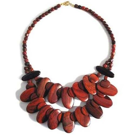 Image sur Rosewood Necklace - Amazonia - Natural Artist