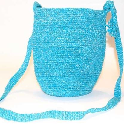 Picture of Mayan Bag - Turquoise - Natural Artist