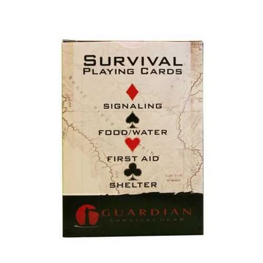 Image sur Deck of Survival Playing Cards