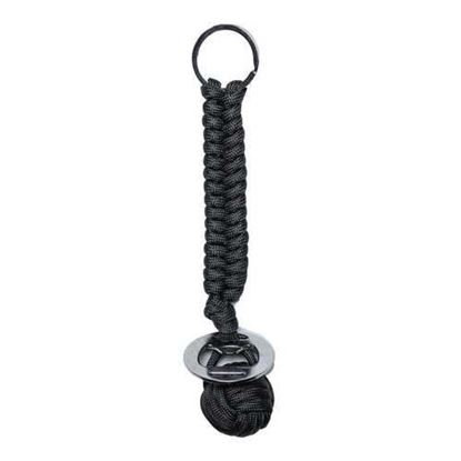 Picture of Guardian Cord Paracord Keychain (Black)