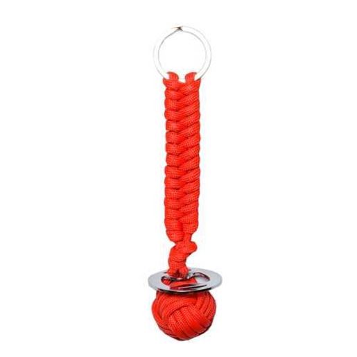 Image sur Guardian Cord Paracord Keychain (Red)