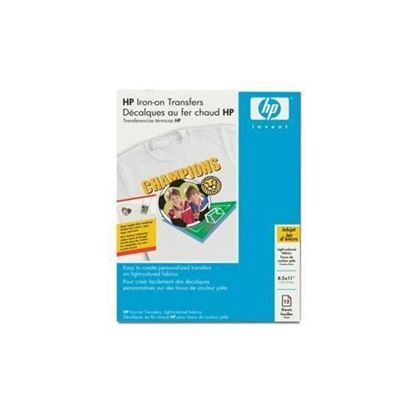 Picture of HEWLETT-PACKARD-PAPER - IRON-ON TRANSFERS - LETTER A SIZE (8.5 IN X 11 IN) - 12