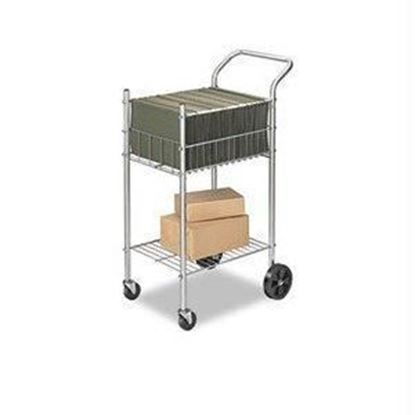 Image de TOP BASKET HOLDS UP TO 75 LEGAL SIZE FILES OR 75 LBS. BOTTOM SHELF HOLDS UP TO 5