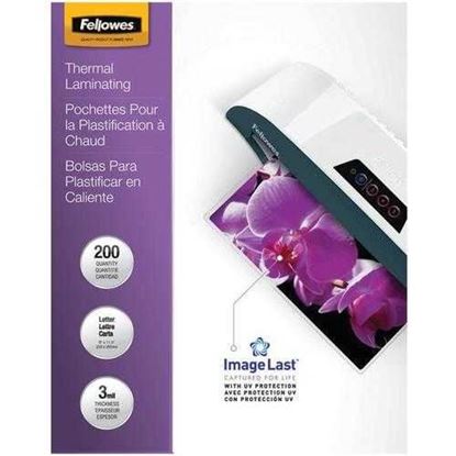 Image de GLOSSY POUCHES-IMAGELAST, LETTER, 3MIL, 200 PACK