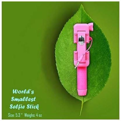 图片 Candy Bar Selfie Stick World's Smallest And Guaranteed To Fit In Your Pocket