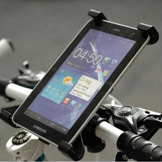 Foto de Bike Mounted iPad & Tablet Holder & Stand