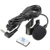 Image sur Wired 3.5 mm Stereo Jack Mini Car Microphone External With Clip