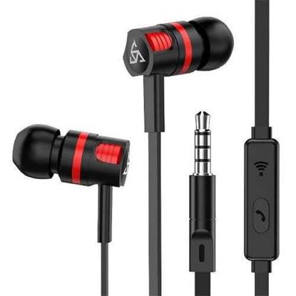 Image de Original Brand Earbuds JM26 Headphone Noise Isolating in ear Earphone Headset with Mic for Mobile phone Universal for MP4