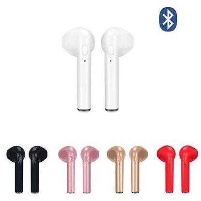 Picture of Wireless Earpiece Bluetooth Earphones I7 i7s TWS Earbuds Headset With Mic For Phone iPhone Xiaomi Samsung Huawei LG