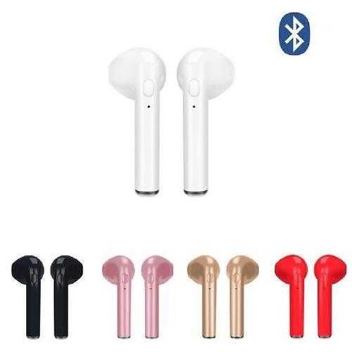 Image sur Wireless Earpiece Bluetooth Earphones I7 i7s TWS Earbuds Headset With Mic For Phone iPhone Xiaomi Samsung Huawei LG