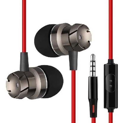 Picture of HUINIU In-ear Head phone 3.5mm Stereo Headset Build-in Microphone Sport Earphone MP3 PC Gaming Auriculares for IOS Android Phone