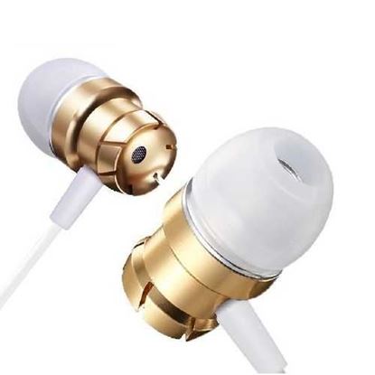 Picture of KHP Stereo In-Ear Earphone For Phone 3.5mm Wired Headphone Hedset Game Earphone Hedset With Mic Earbuds Smartphone Earphones