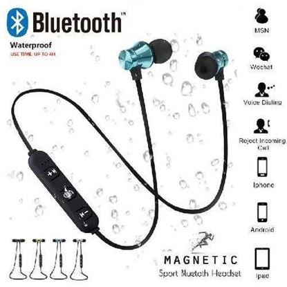 Image de Magnetic Attraction Wireless Bluetooth Earphone Waterproof Sports 4.2 With Charging Cable Earbuds Headset Build-in Mic Headphone