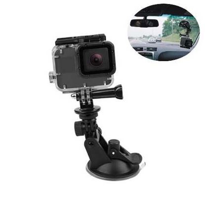 Image de SHOOT Mini Action Camera Suction Cup for GoPro Hero 7 5 6 4 Sony SJCAM SJ7 Yi 4K H9 Go Pro 7 Mount Window Glass Sucker Accessory