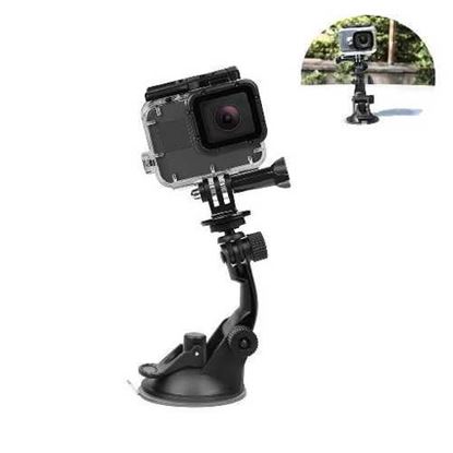 Image de SHOOT 7CM Suction Cup for Gopro Hero 7 6 5 Black SJ4000 Xiaomi Yi 4K Mijia 4 k H9 with Tripod Adapter Go Pro Hero 6 7 Accessory