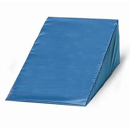 Picture of Vinyl Covered Foam Wedge 8 h x 20 w x 22 l  Navy