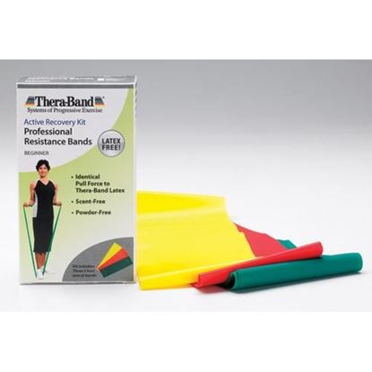 Picture of Thera-Band 5' Combo Pack- Light  Latex-Free