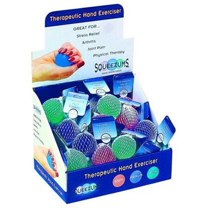 Foto de Squeezums Therapeutic Hand Exerciser Display(36 pcs)