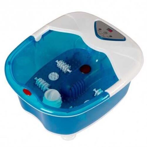 Picture of LCD Display Temperature Control Bubbles Foot Spa Massager