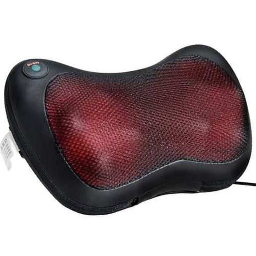 Foto de Shiatsu Pillow Massager with Heat Deep Kneading for Shoulder  Neck and Back