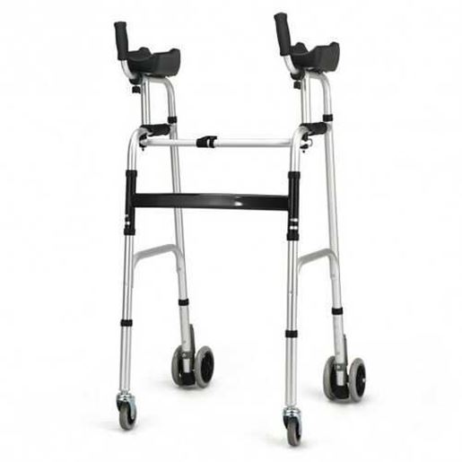 Foto de Foldable Standard Height Adjustable Lightweight Walking Walker