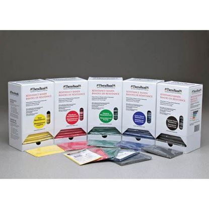 Foto de Theraband Dispenser Package Black  30-5' Bands