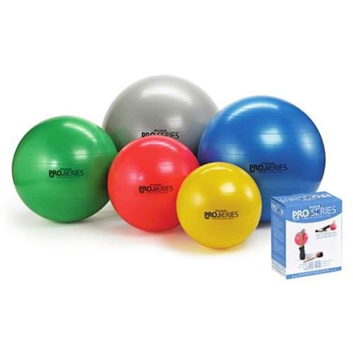 Foto de Pro-Series Exercise Ball Slow-Deflate Yellow 45cm.