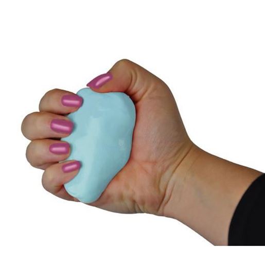 Foto de Squeeze 4 Strength  5 lb. Hand Therapy Putty Blue Firm