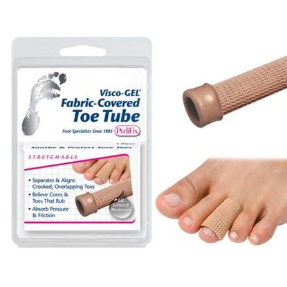 Picture of Visco-GEL Fabric-Covered Toe Tube  Large