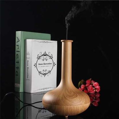 图片 Vase Shape Aromatherapy Essential Oil Aroma Diffuser Humidifier Air Purifier Elegant