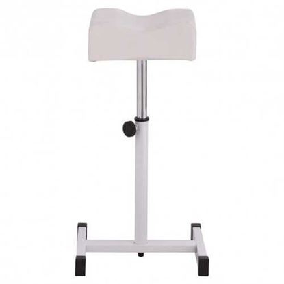 Picture of Adjustable Pedicure Manicure Technician Nail Footrest Salon Spa Equipment-White - Color: White