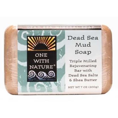 Picture of One With Nature Dead Sea Mud Soap (7Oz)