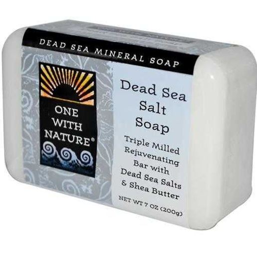 Picture of One With Nature Dead Sea Salt Soap (7Oz)