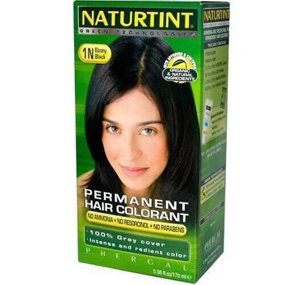 Foto de Naturtint 1n Black Ebony Hair Color (1xKit)