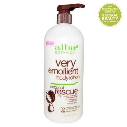 Foto de Alba Very Emollient Body Lotion Coconut Rescue (1x32 OZ)